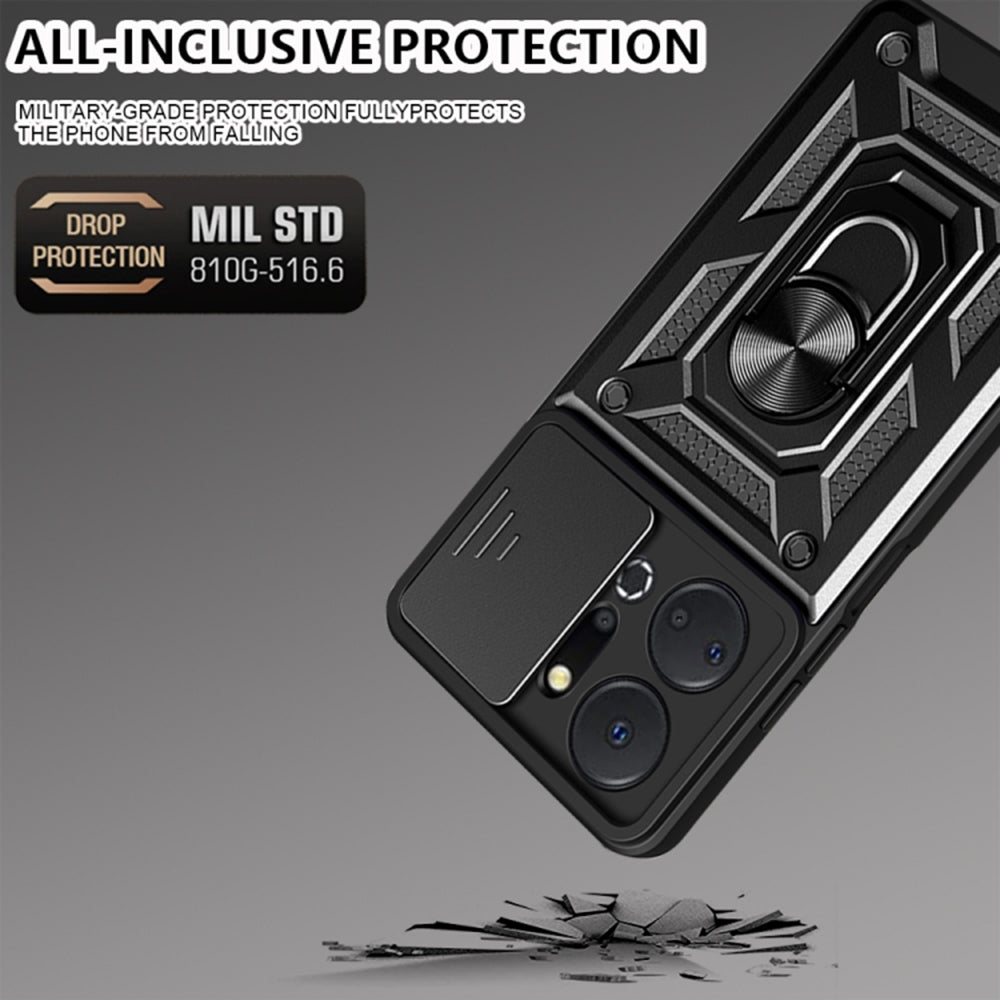 Futrola za Honor X7a, Techsuit, CamShield, Plava
