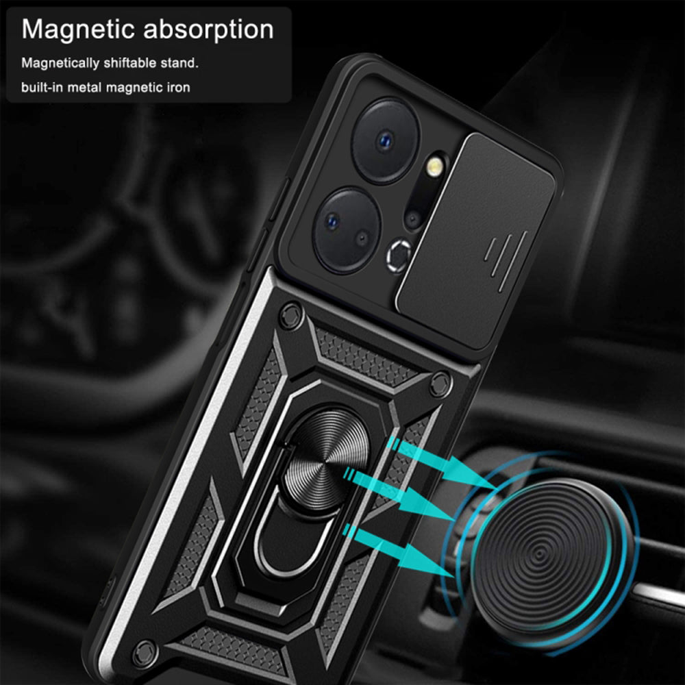Futrola za Honor X7a, Techsuit, CamShield, Plava