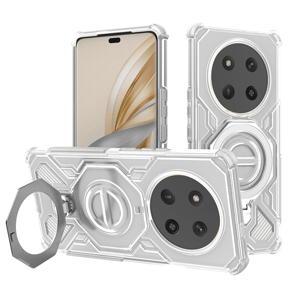 Futrola za Honor X9c / Magic7 Lite, Techsuit, Carbon Shield Pro, Bela