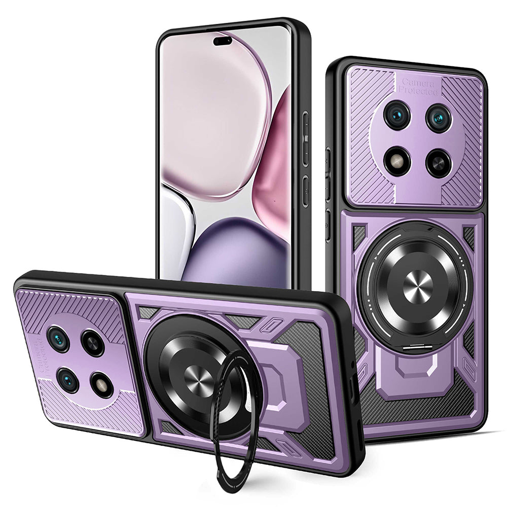 Futrola za Honor X9c / Magic7 Lite, Techsuit, RuggedCam, Ljubičasta