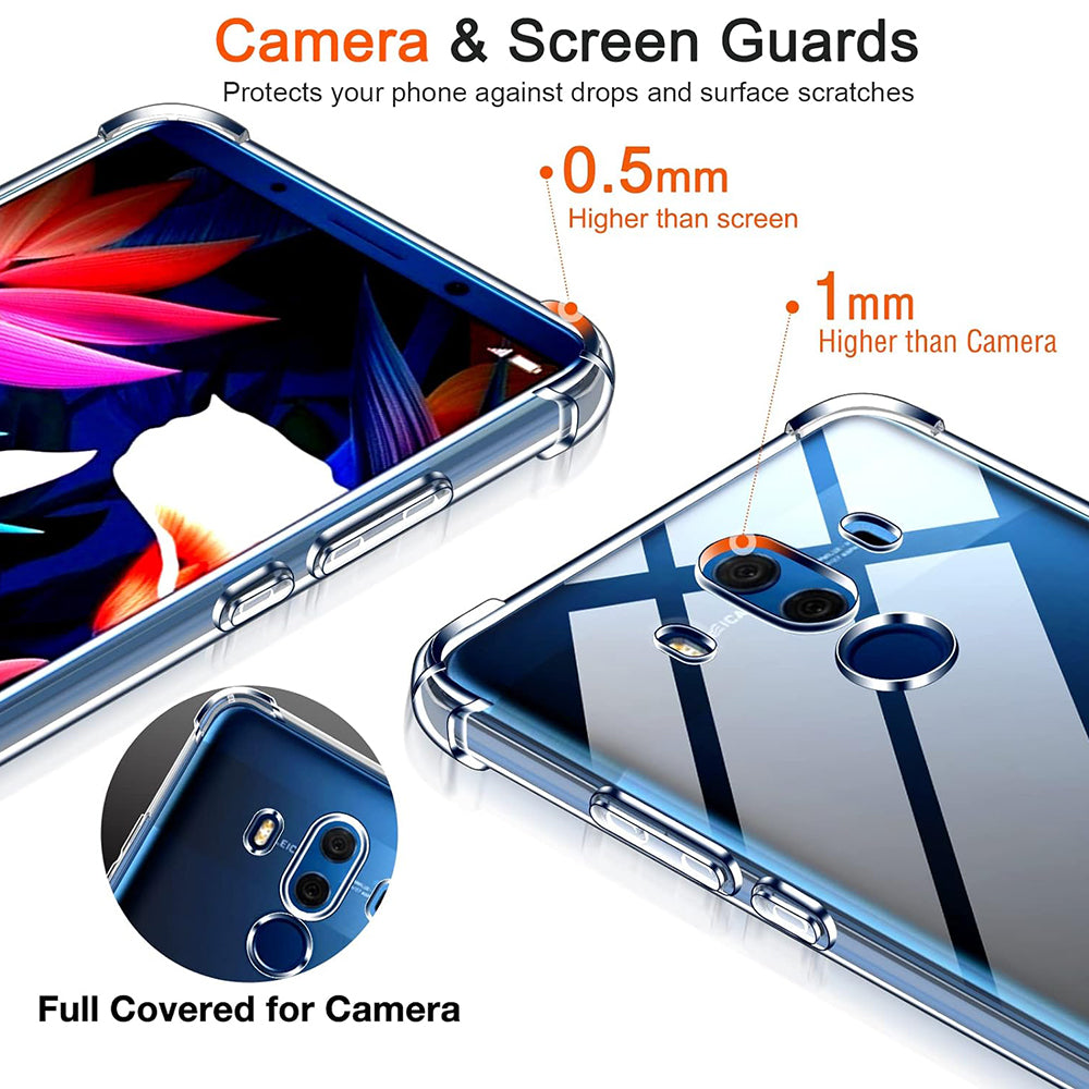 Futrola za Huawei Mate 10 Pro, Techsuit, Shockproof Clear, Providna