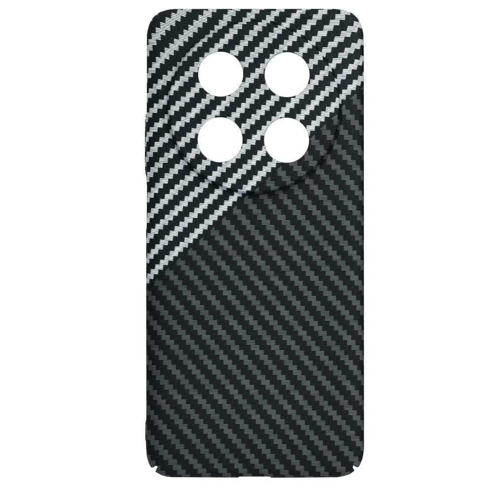 Futrola za Huawei nova 13i / nova 12i, Techsuit, Carbonite FiberShell, Crno Siva