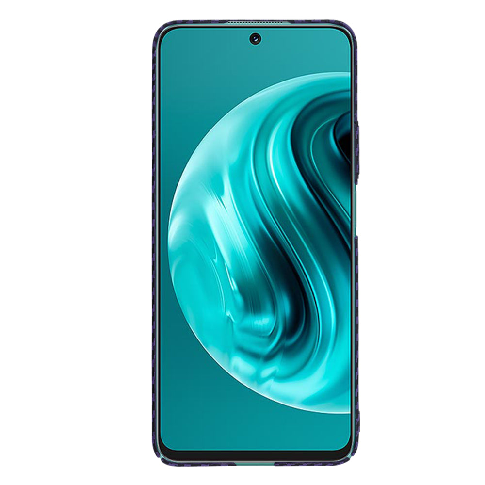 Futrola za Huawei nova 13i / nova 12i, Techsuit, Carbonite FiberShell, Ljubičasta