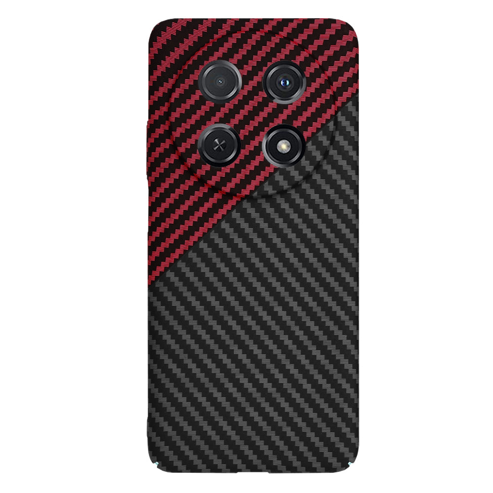 Futrola za Huawei nova 13i / nova 12i, Techsuit, Carbonite FiberShell, Crno Crvena