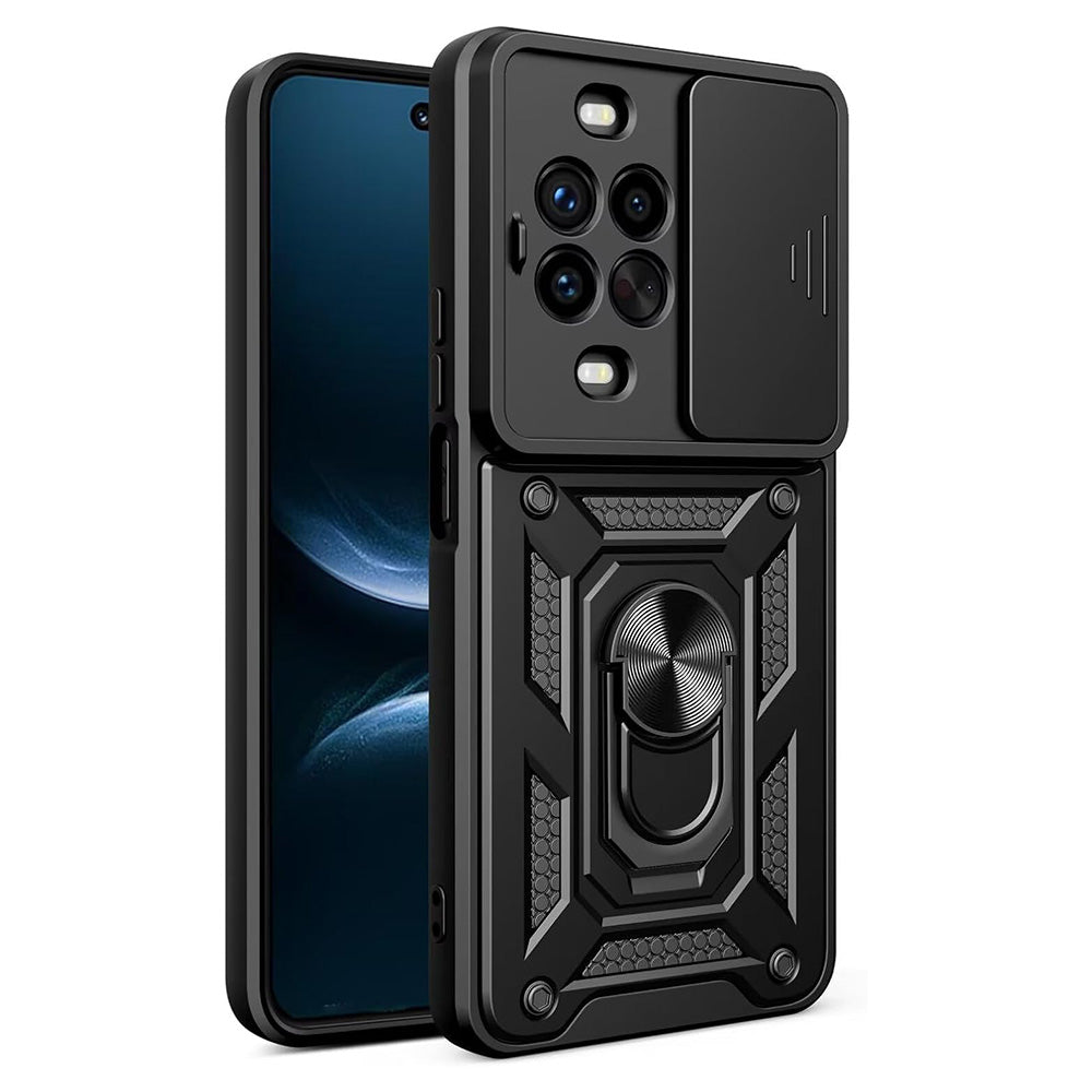 Futrola za Huawei nova 14 Pro, Techsuit, CamShield, Crna