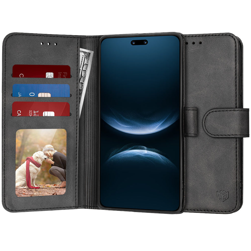 Futrola za Huawei nova 14 Pro, Techsuit, Diary Book, Crna
