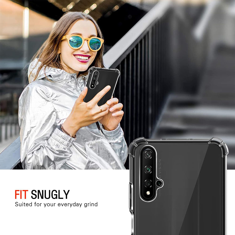 Futrola za Huawei nova 5T / Honor 20, Techsuit, Shockproof Clear, Providna