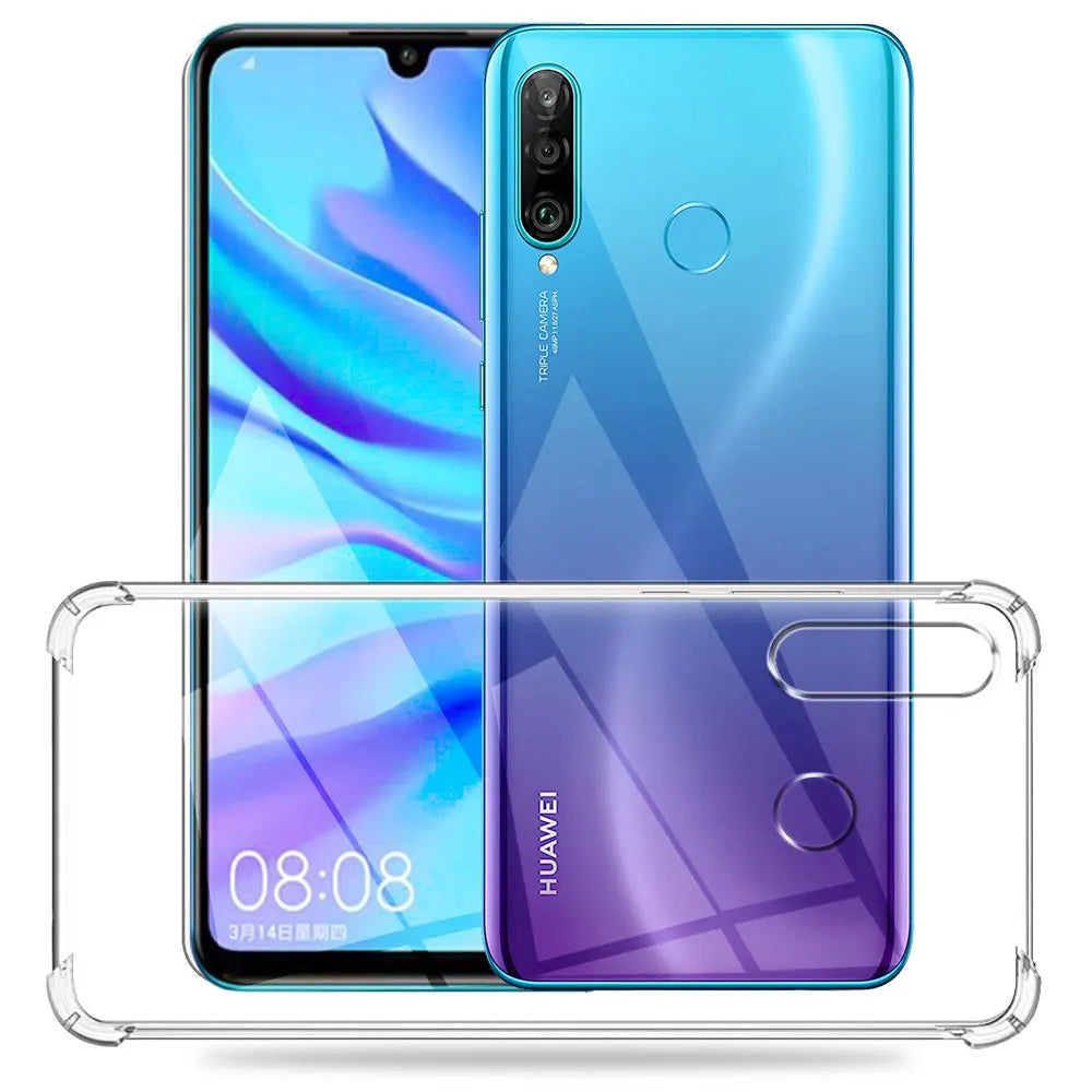 Futrola za Huawei P30 lite New Edition / P30 lite, Techsuit, Shockproof Clear, Providna
