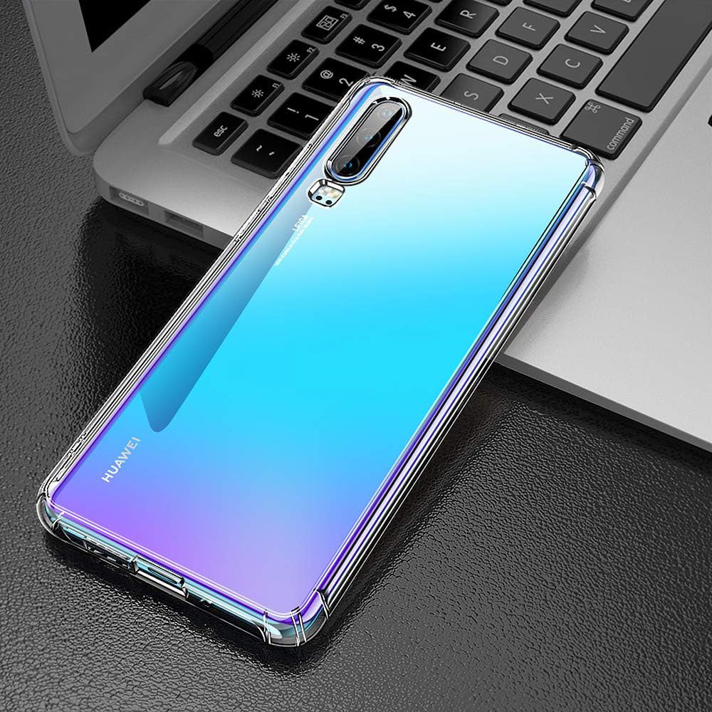 Futrola za Huawei P30, Techsuit, Shockproof Clear, Providna