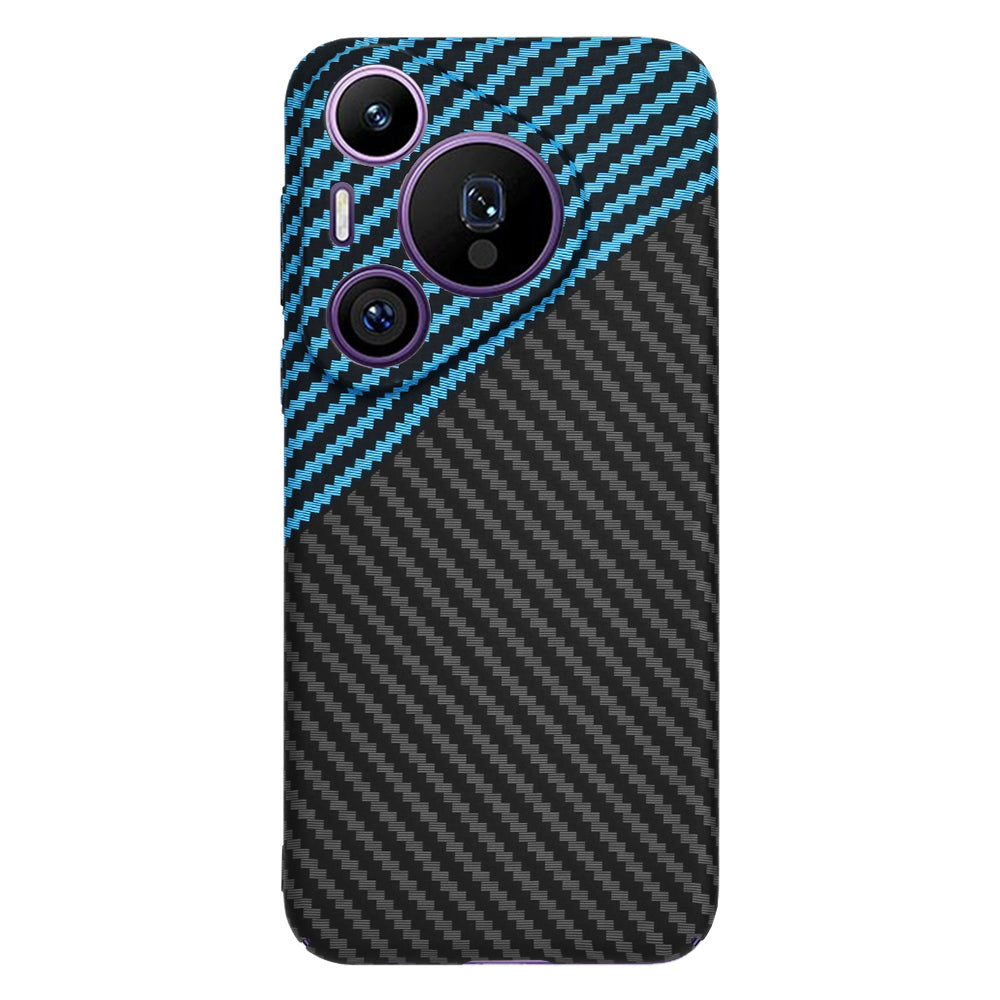 Futrola za Huawei Pura 70 Pro, Techsuit, Carbonite FiberShell, Crno Plava