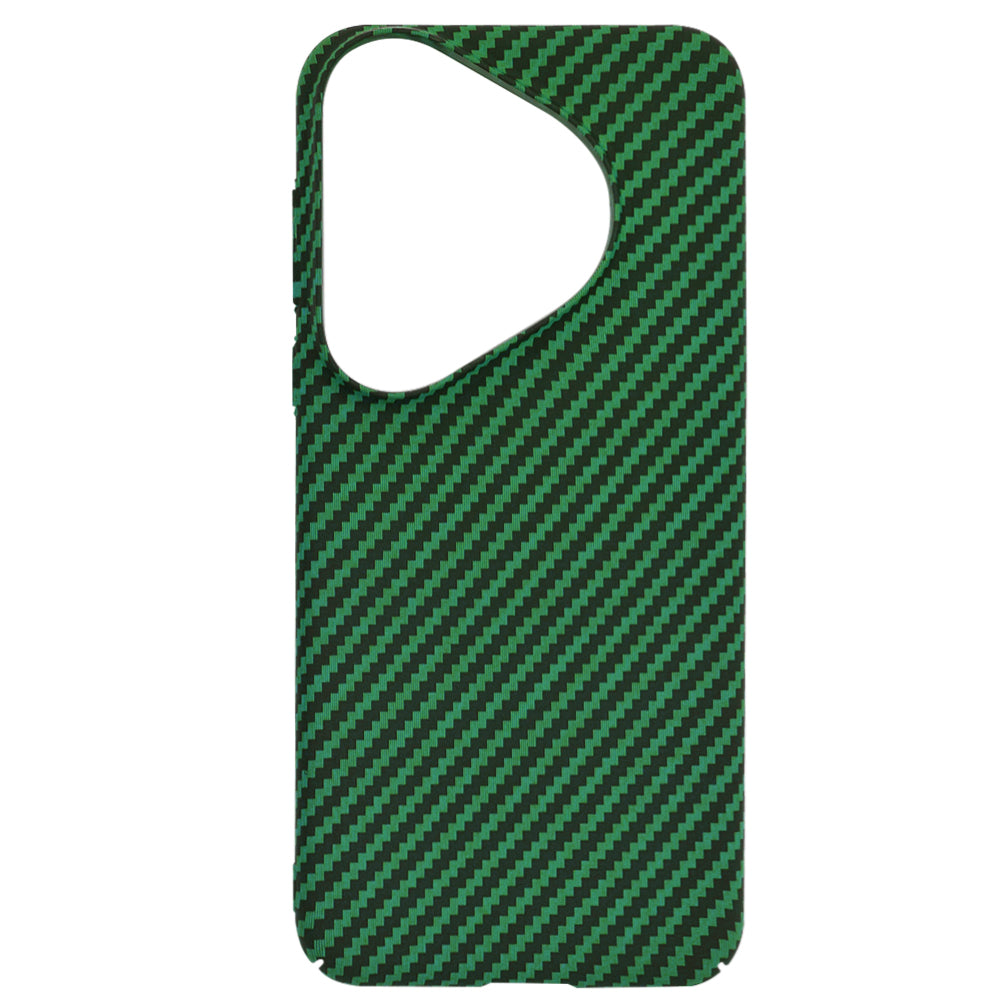 Futrola za Huawei Pura 70 Pro, Techsuit, Carbonite FiberShell, Zelena