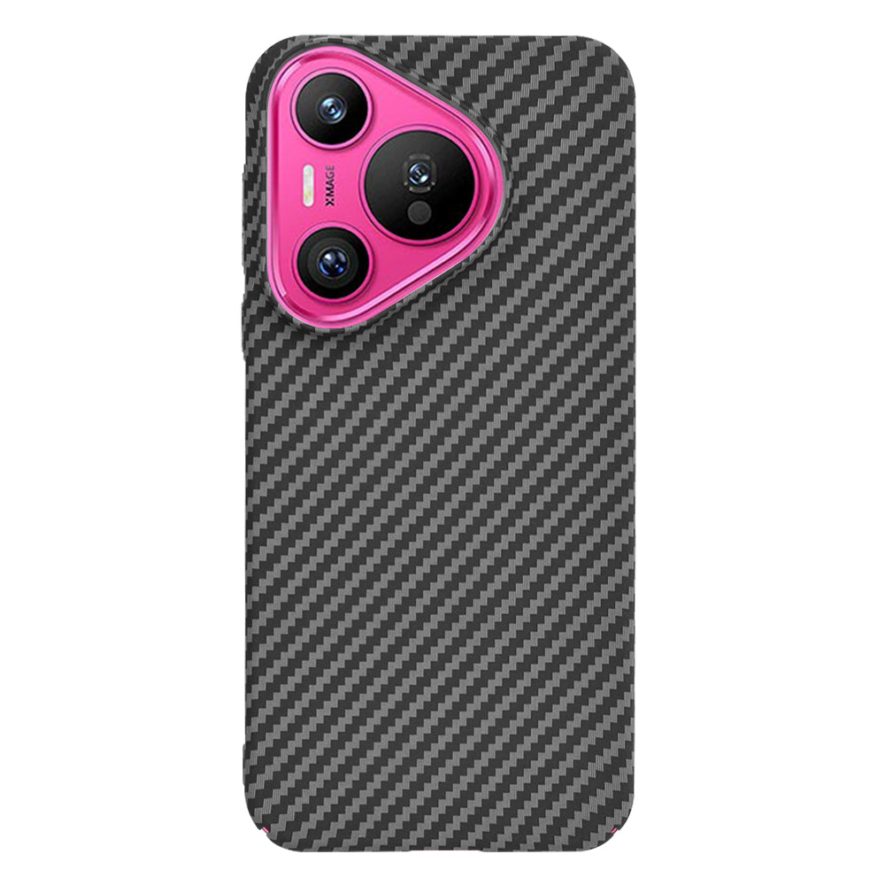 Futrola za Huawei Pura 70, Techsuit, Carbonite FiberShell, Crna