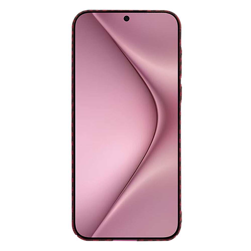 Futrola za Huawei Pura 70, Techsuit, Carbonite FiberShell, Crvena