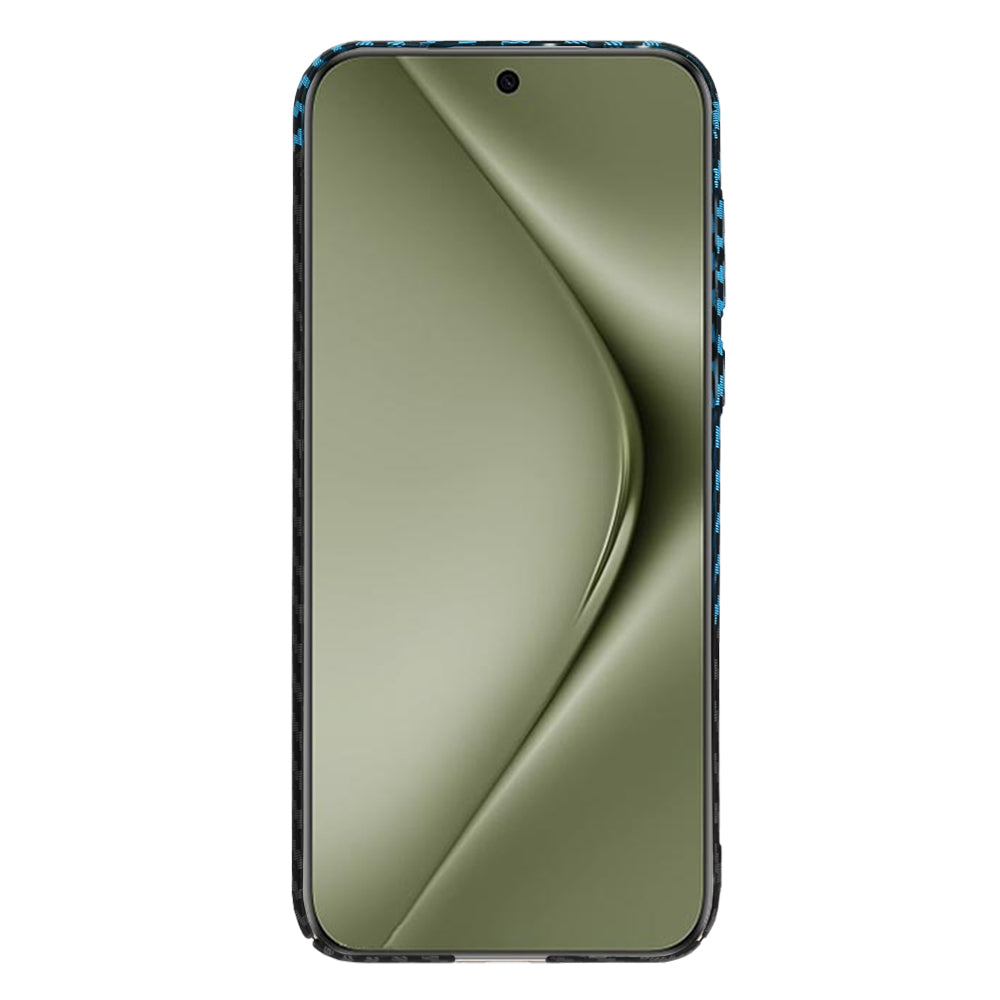 Futrola za Huawei Pura 70 Ultra, Techsuit, Carbonite FiberShell, Crno Plava