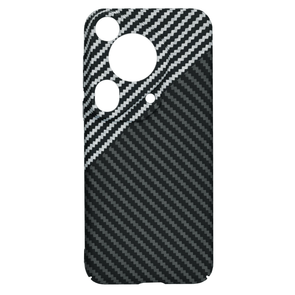 Futrola za Huawei Pura 70 Ultra, Techsuit, Carbonite FiberShell, Crno Siva
