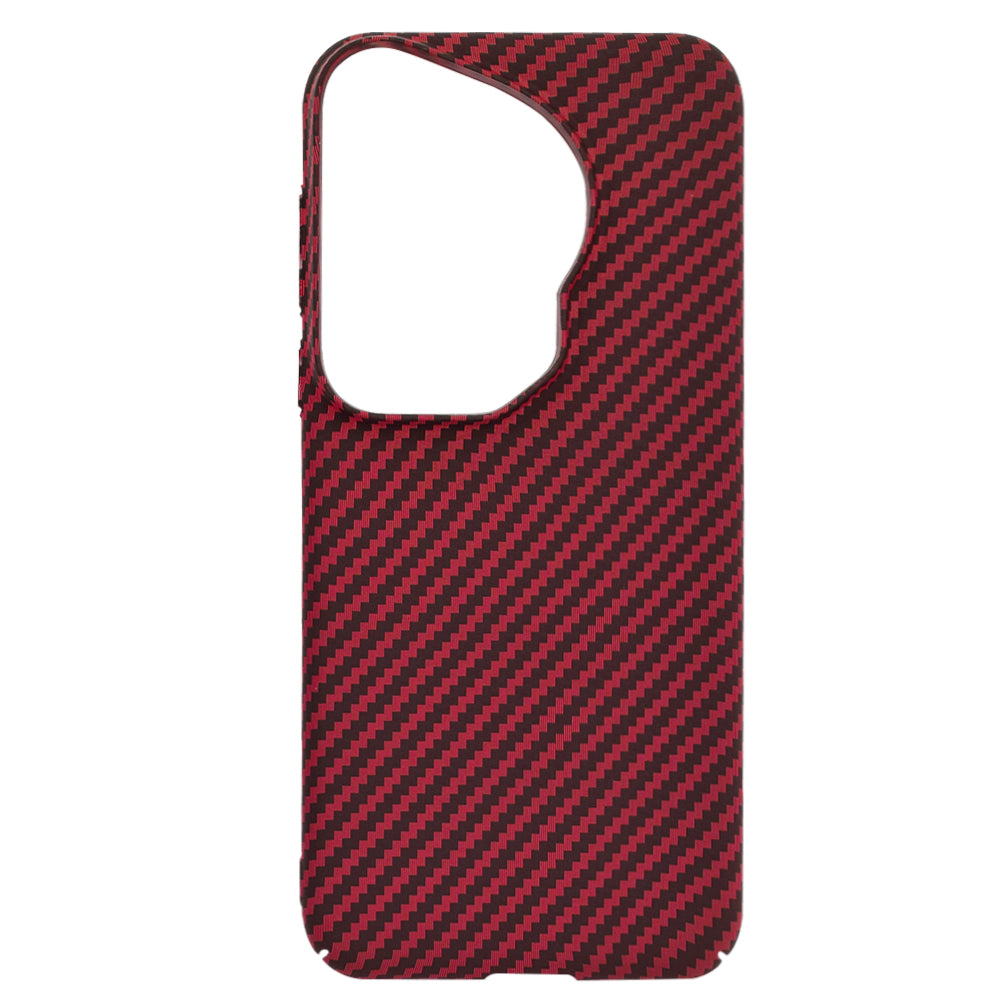 Futrola za Huawei Pura 70 Ultra, Techsuit, Carbonite FiberShell, Crvena