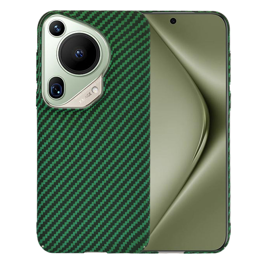 Futrola za Huawei Pura 70 Ultra, Techsuit, Carbonite FiberShell, Zelena