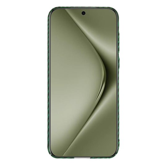 Futrola za Huawei Pura 70 Ultra, Techsuit, Carbonite FiberShell, Zelena