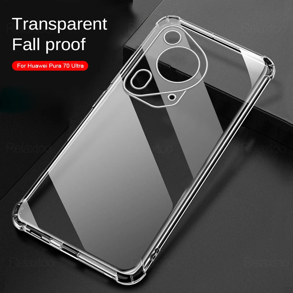 Futrola za Huawei Pura 70 Ultra, Techsuit, Shockproof Clear, Providna