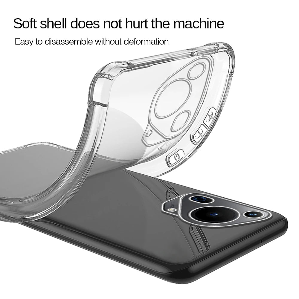 Futrola za Huawei Pura 70 Ultra, Techsuit, Shockproof Clear, Providna