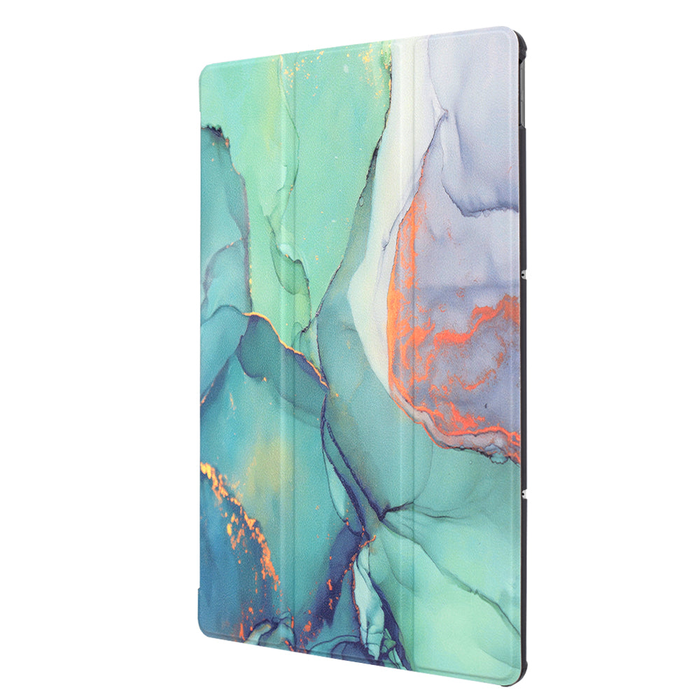 Futrola za Lenovo Idea Tab Plus, Techsuit, FoldPro Green Time, Multicolor