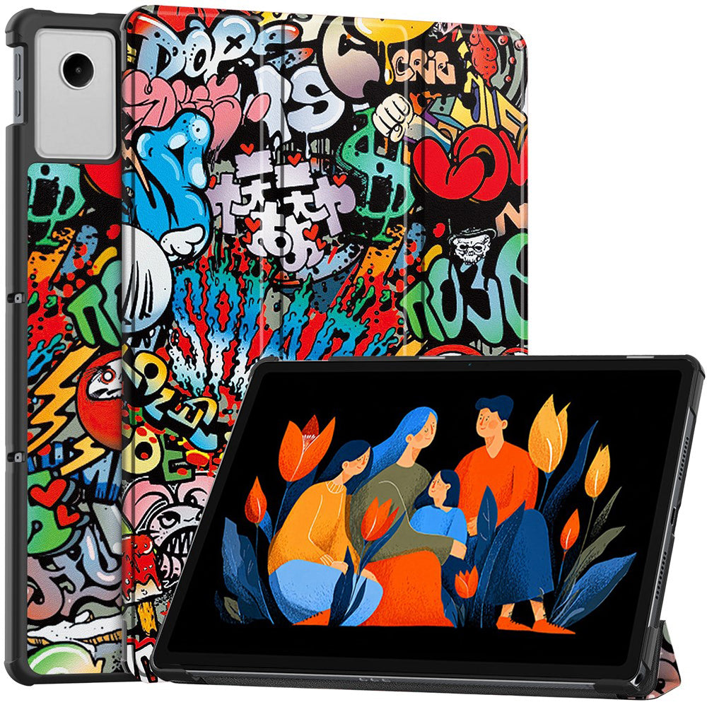 Futrola za Lenovo Idea Tab Plus, Techsuit, FoldPro Urban Vibe, Šareno