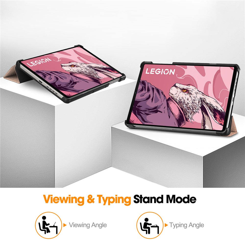 Futrola za Lenovo Legion Y700 (2025), Techsuit, FoldPro, Roze Zlato