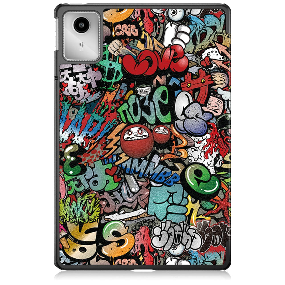 Futrola za Lenovo Tab M11, Techsuit, FoldPro Urban Vibe, Višebojna