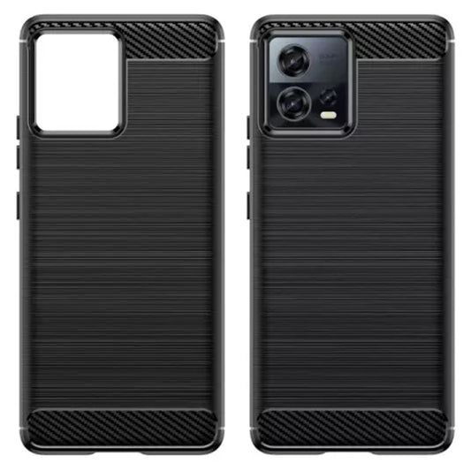 Futrola za Motorola Edge 30 Fusion, Techsuit, Karbon, Crna