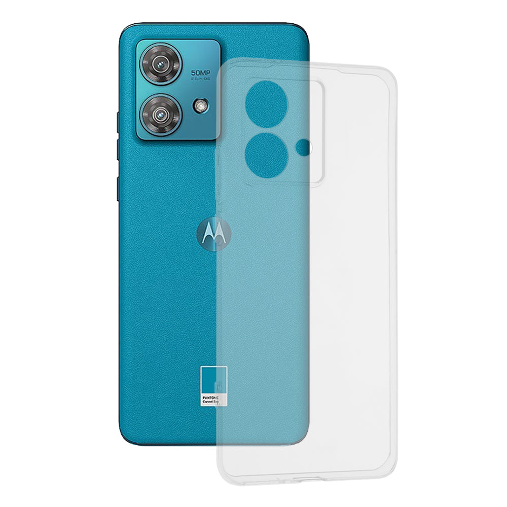 Futrola za Motorola Edge 40 Neo, Techsuit, Clear, Transparentna