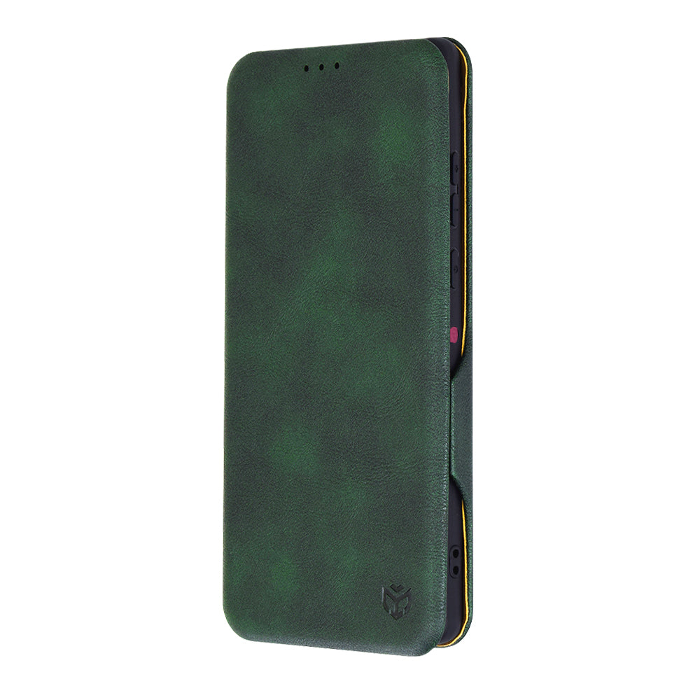 Futrola za Motorola Edge 50 Fusion, Techsuit, Safe Wallet Plus, Zelena