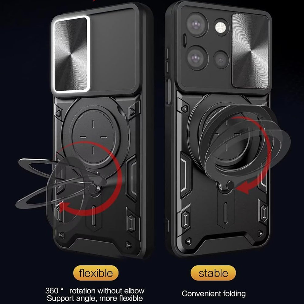 Futrola za Motorola Edge 70 Fusion, Techsuit, CamGuard Pro, Plava
