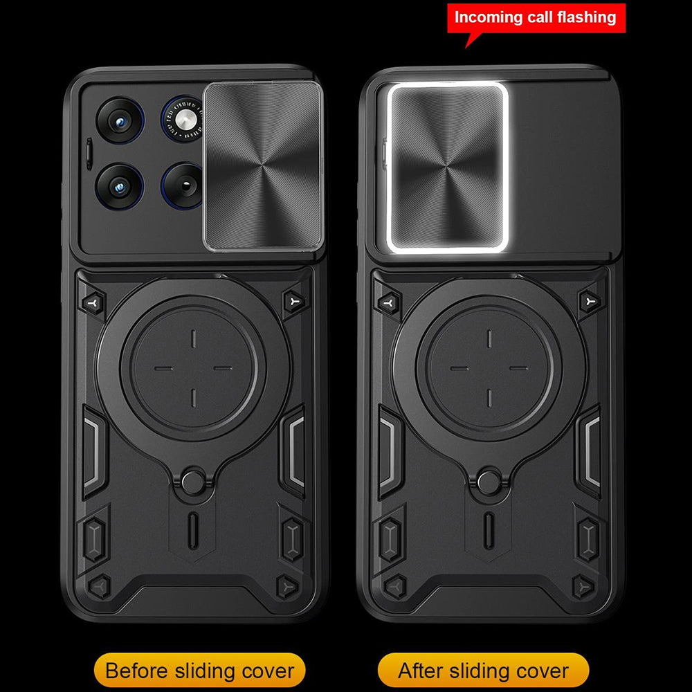 Futrola za Motorola Edge 70 Fusion, Techsuit, CamGuard Pro, Crvena