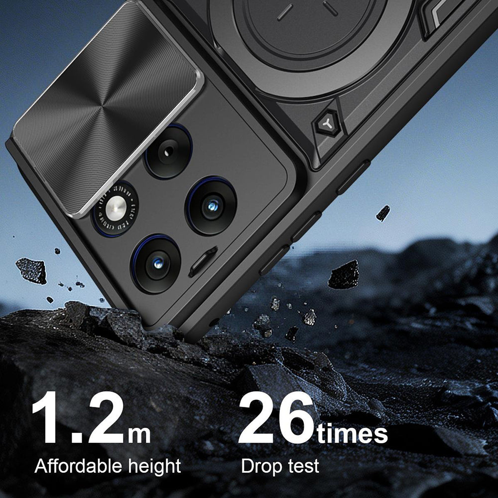 Futrola za Motorola Edge 70 Fusion, Techsuit, CamGuard Pro, Crvena