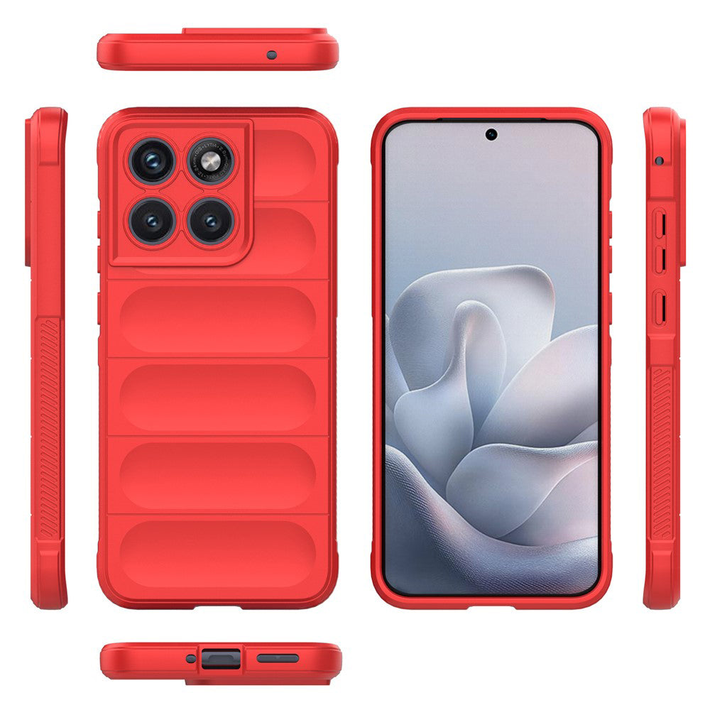 Futrola za Motorola Edge 70 Fusion, Techsuit, Magic Shield, Crvena