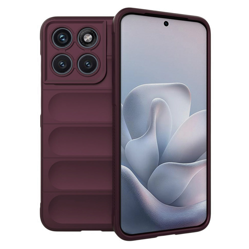 Futrola za Motorola Edge 70 Fusion, Techsuit, Magic Shield, Bordo