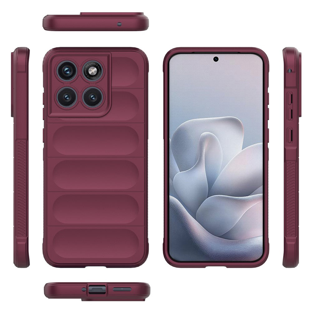 Futrola za Motorola Edge 70 Fusion, Techsuit, Magic Shield, Bordo