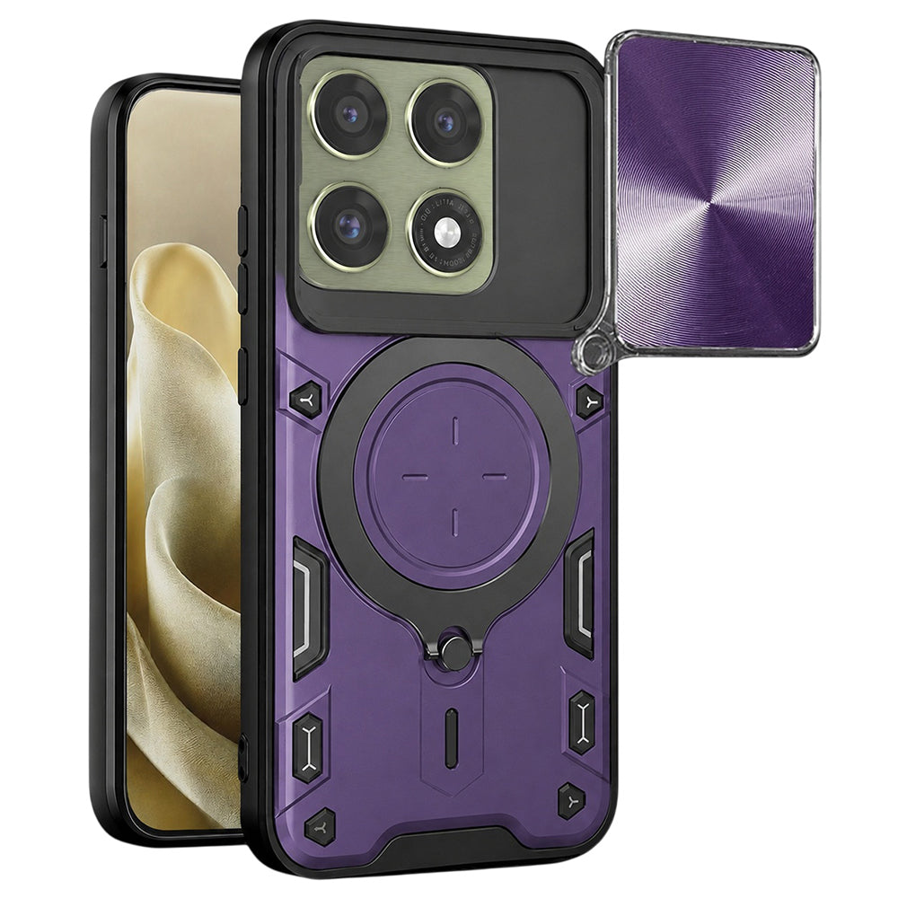 Futrola za Motorola Edge 70 Pro, Techsuit, CamGuard Pro, Ljubičasta