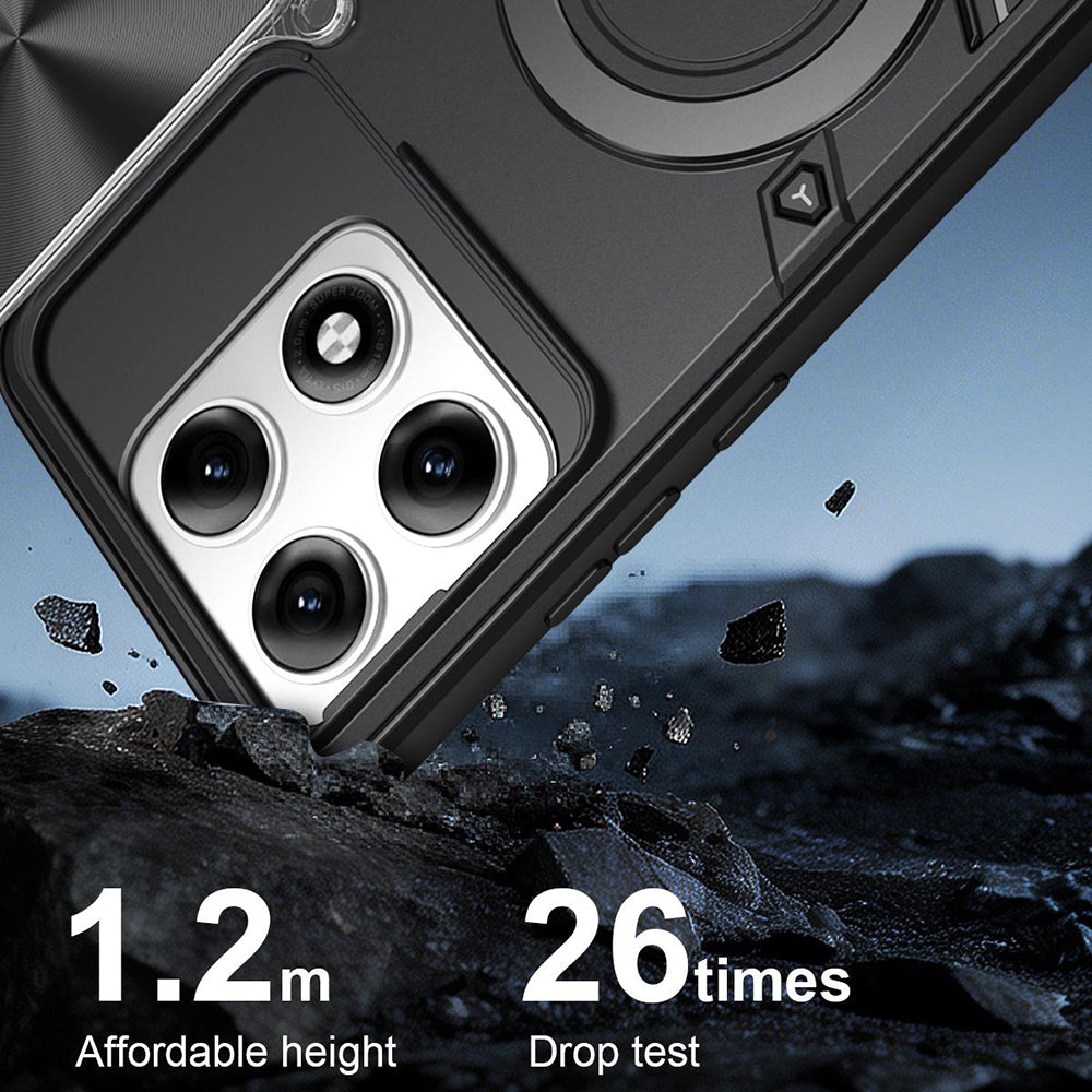 Futrola za Motorola Edge 70 Pro, Techsuit, CamGuard Pro, Crvena