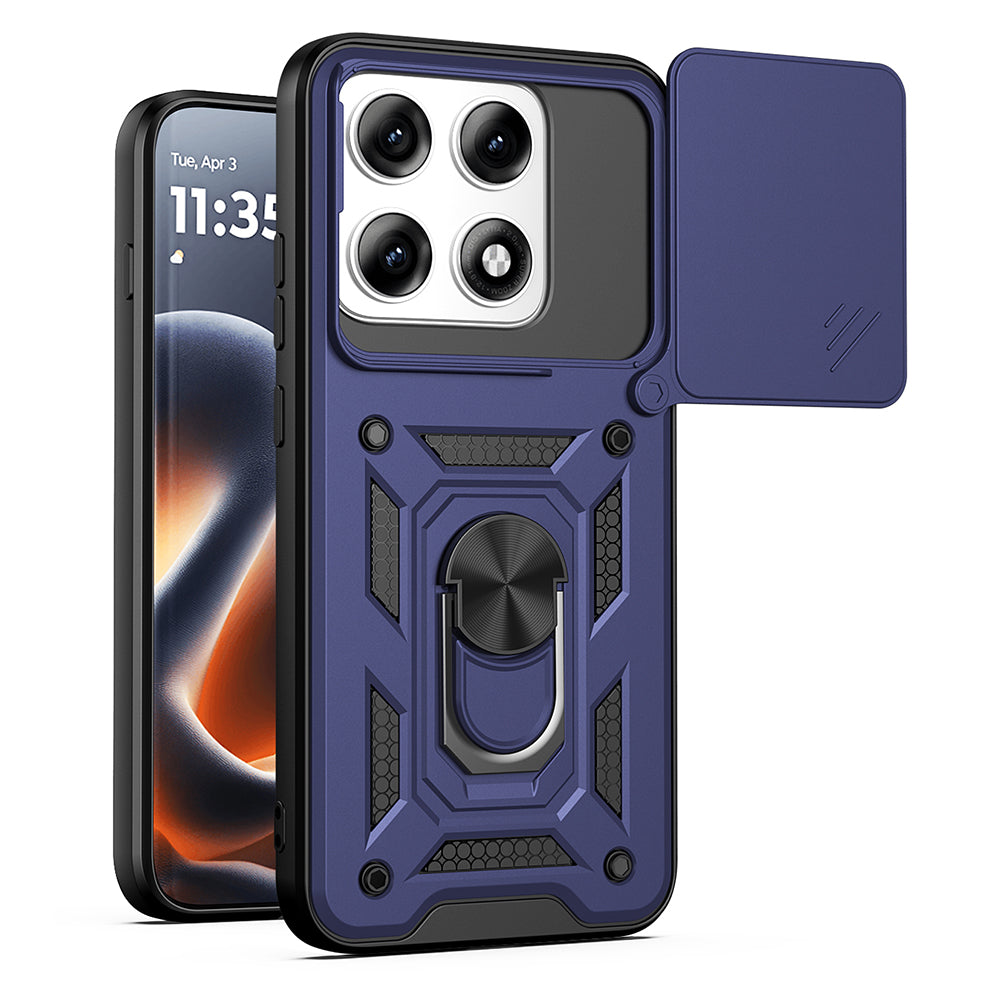 Futrola za Motorola Edge 70 Pro, Techsuit, CamShield, Plava