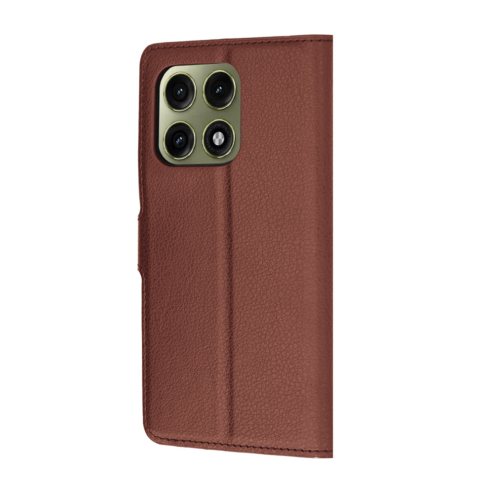 Futrola za Motorola Edge 70 Pro, Techsuit, Leather Folio, Braon