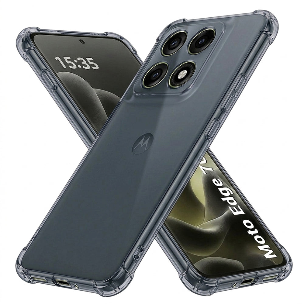 Futrola za Motorola Edge 70 Pro, Techsuit, Shockproof Clear, Dimljena