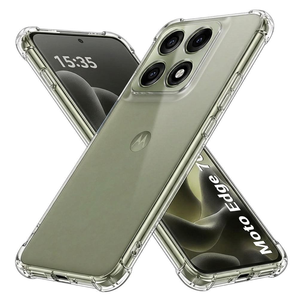 Futrola za Motorola Edge 70 Pro, Techsuit, Shockproof Clear, Providna