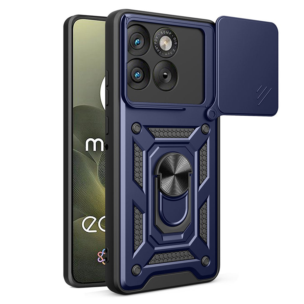 Futrola za Motorola Edge 70, Techsuit, CamShield, Plava