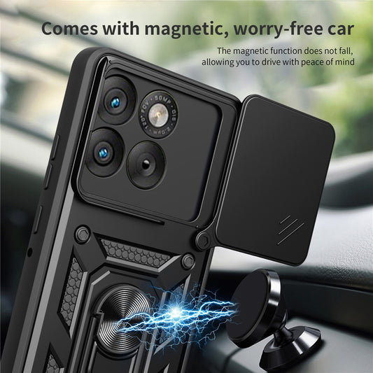 Futrola za Motorola Edge 70, Techsuit, CamShield, Zlatna