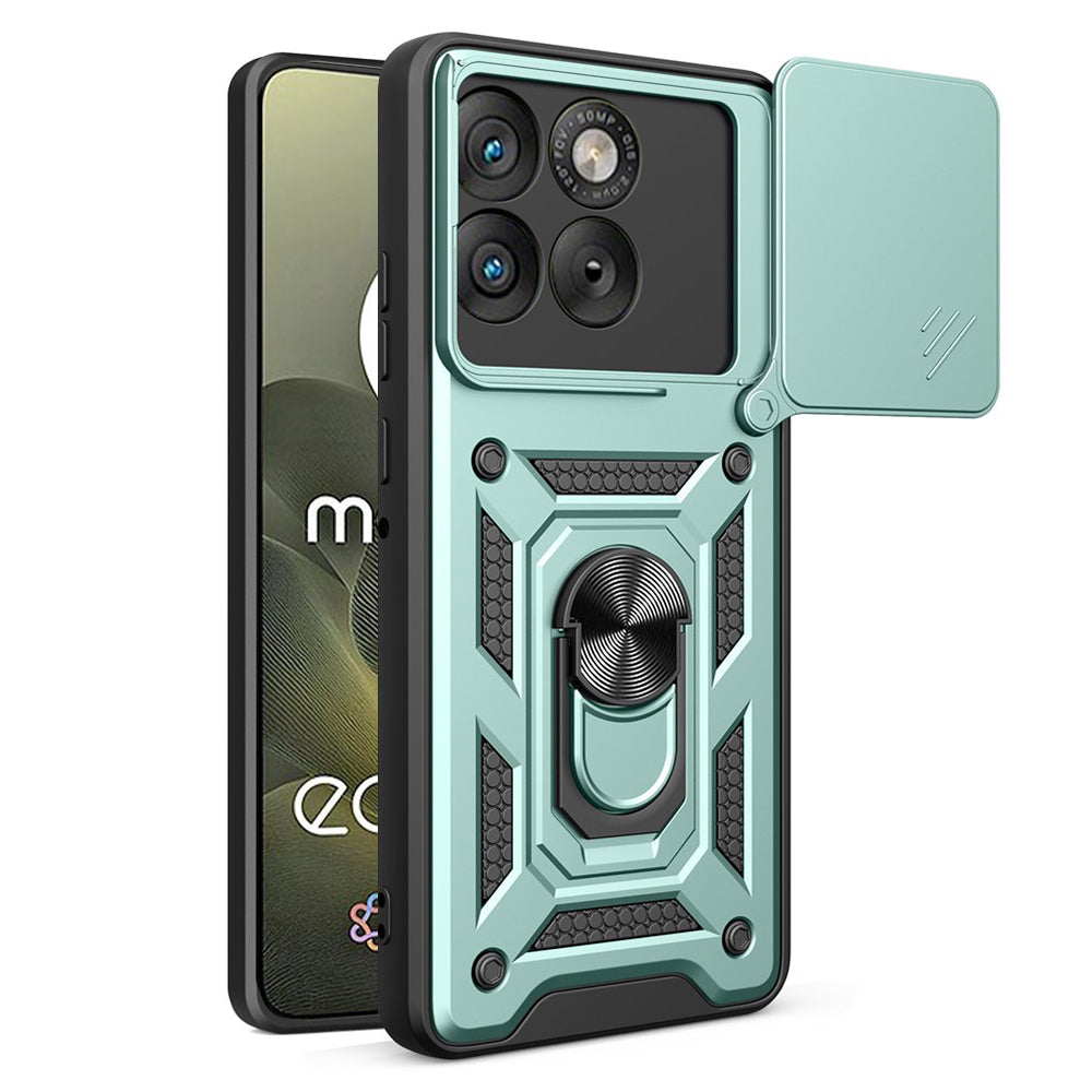 Futrola za Motorola Edge 70, Techsuit, CamShield, Zelena