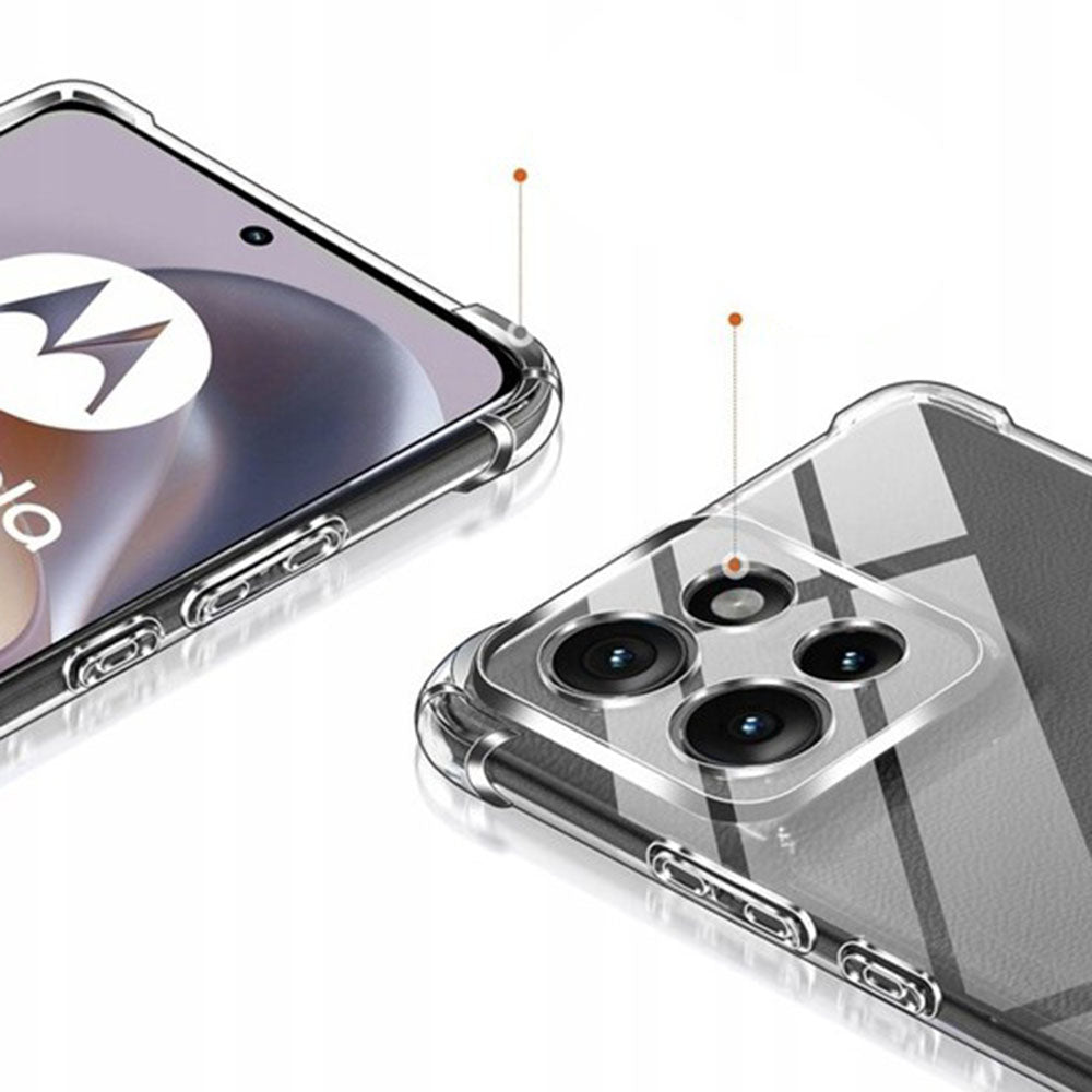 Futrola za Motorola Edge 70, Techsuit, Shockproof Clear, Transparentna