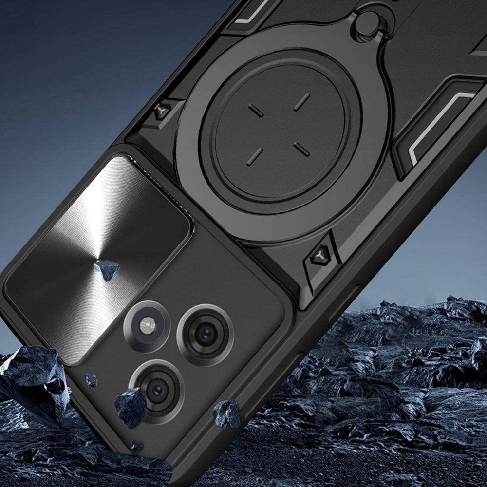 Futrola za Motorola Moto G86, Techsuit, CamGuard Pro, Crna