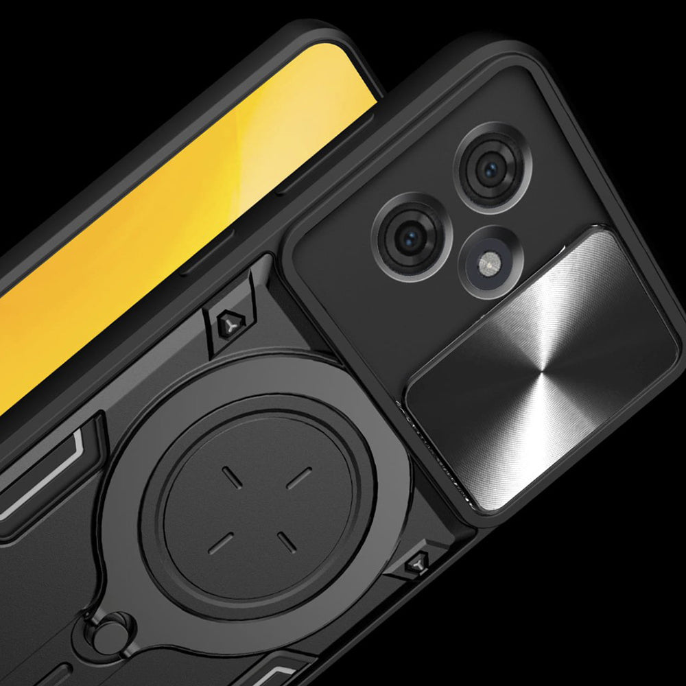 Futrola za Motorola Moto G86, Techsuit, CamGuard Pro, Crna