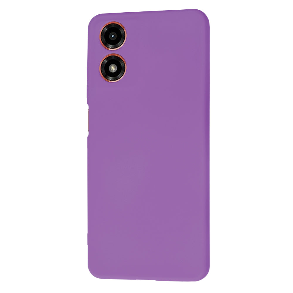 Futrola za Motorola Moto G04s / E14 / G04, Techsuit, SoftFlex, Ljubičasta
